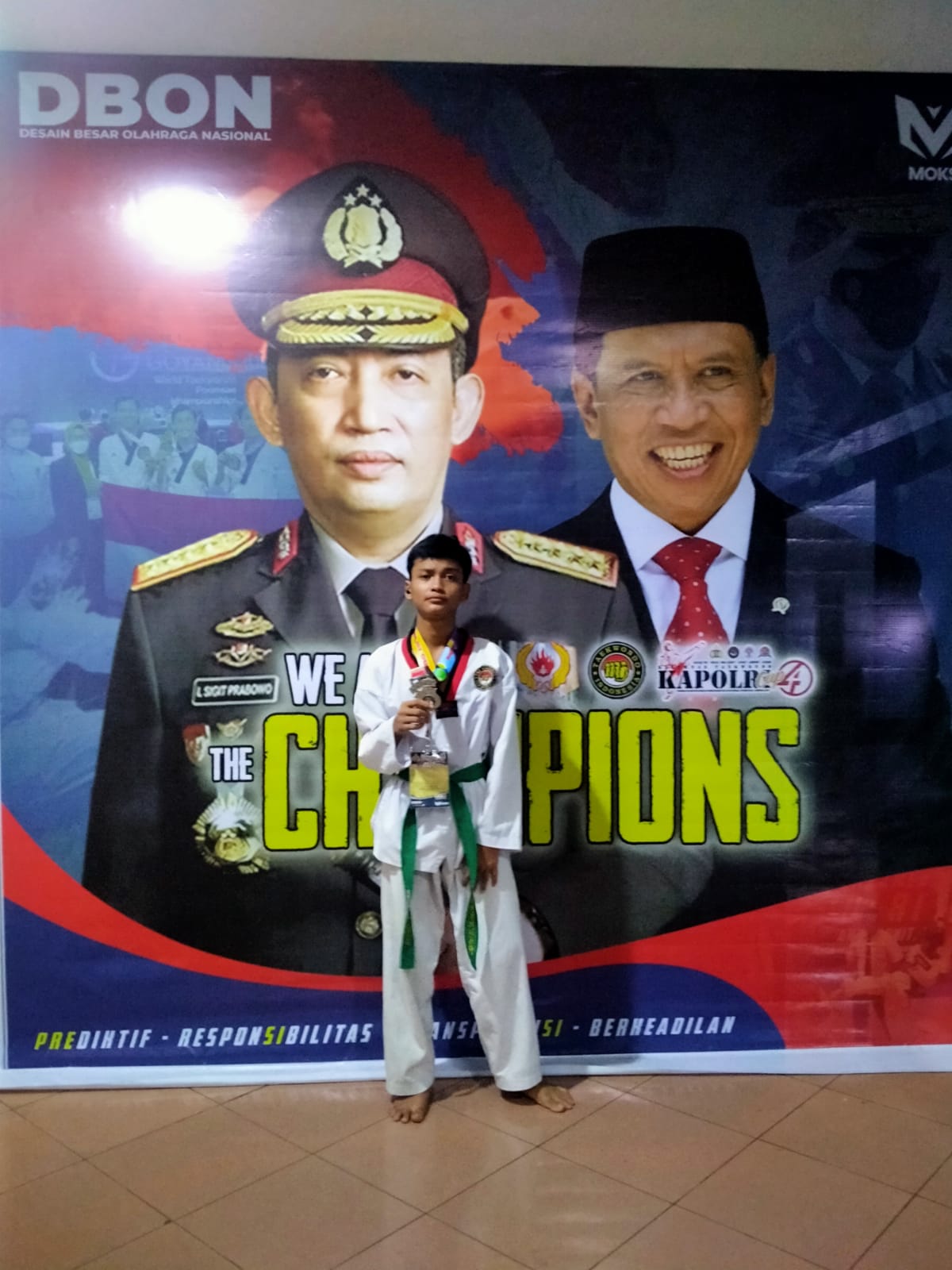 ILHAM ALAMSYAH  TAEKWONDO SMK BINA KARYA