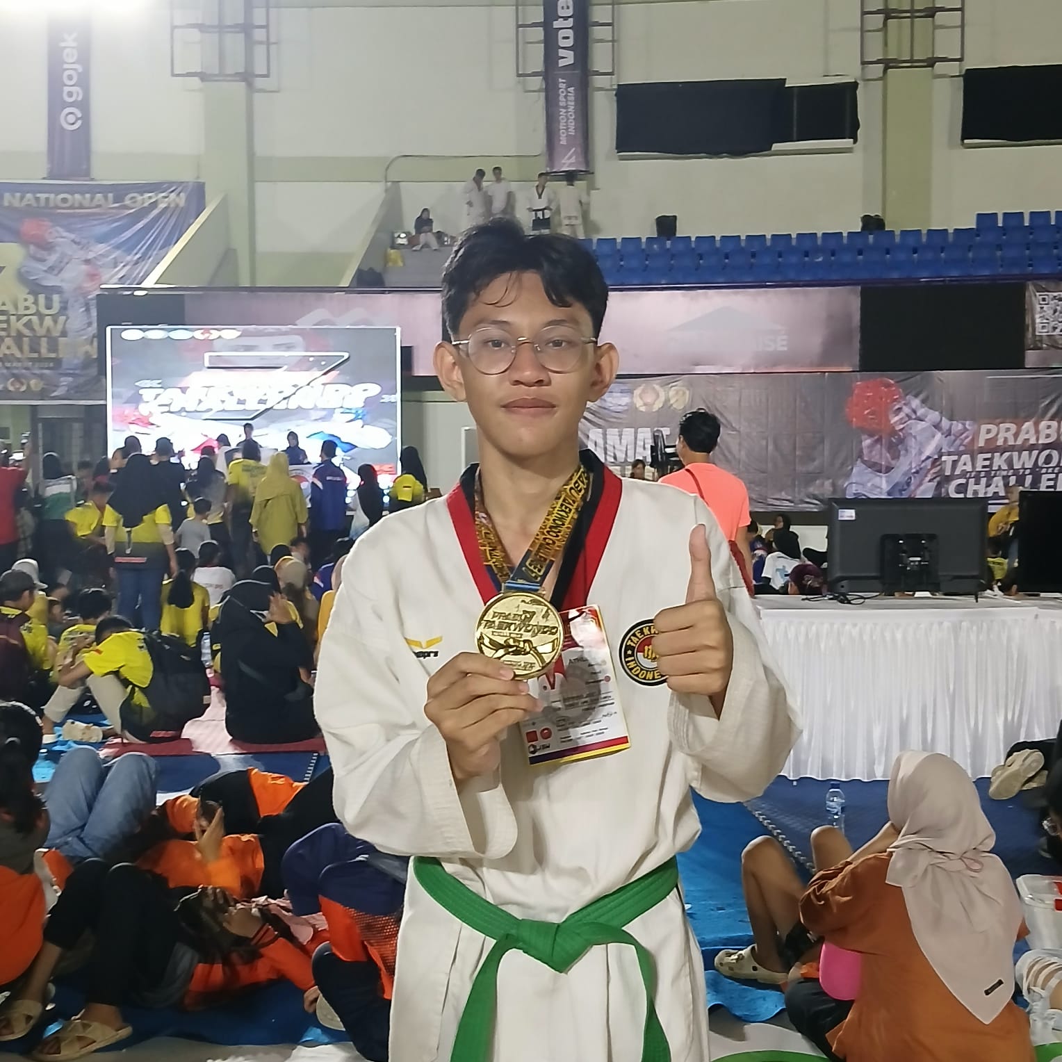 MUHAMMAD JOUDY DALIMBUA  TAEKWONDO SMK BINA KARYA